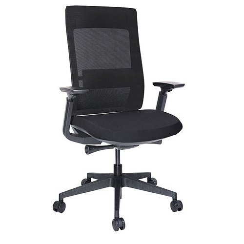 SILLA SUBGERENCIAL QUO OHE-803 Negro